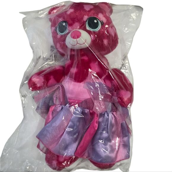 Build A Bear New 2015 Valentine Bear In Tutu Dress - Picture 2 of 2